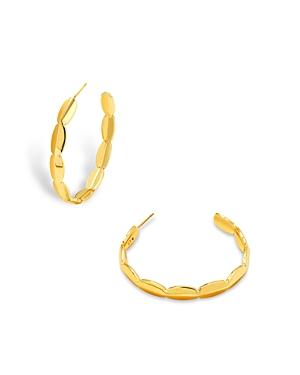 Kendra Scott Brooke Wavy C Hoop Earrings