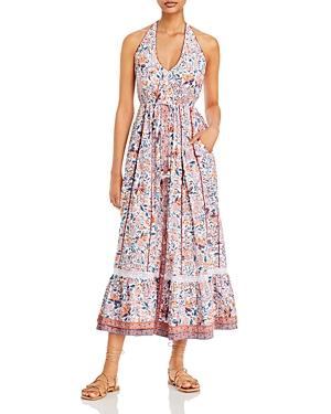 Poupette St. Barth Carine Printed Maxi Dress