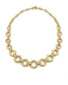 Temple St. Clair 18k Yellow Gold Beehive Link Necklace With Diamonds, 18.8