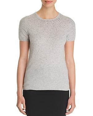 C By Bloomingdale's Cascade Embellished Cashmere Sweater - 100% Exclusive