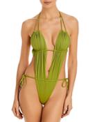 Cult Gaia Katrice Strappy One Piece Swimsuit