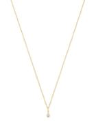 Zoe Chicco 14k Yellow Gold Diamond Drop Necklace, 20