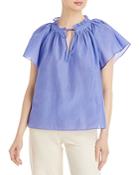 Kobi Halperin Aubrianna Bell Sleeve Blouse