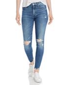 Mother The Looker High-rise Rainbow Ankle Skinny Jeans In Learning To Hula