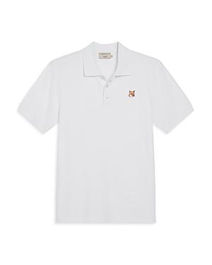 Maison Kitsune Fox Head Patch Classic Polo Shirt