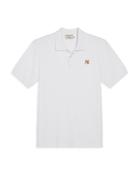 Maison Kitsune Fox Head Patch Classic Polo Shirt