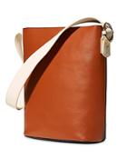 Parisa Wang Allured Color-block Small Leather Tote Bag