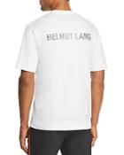 Helmut Lang Back Mesh-overlay Tee