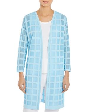 Misook Sheer Duster Jacket