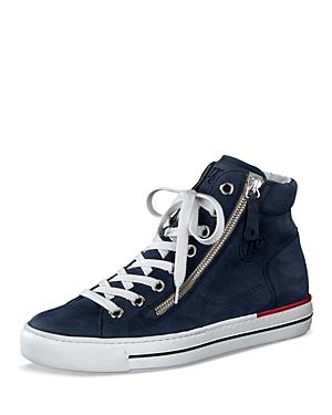Paul Green Women's Gia Lace Up Zip Sneakers
