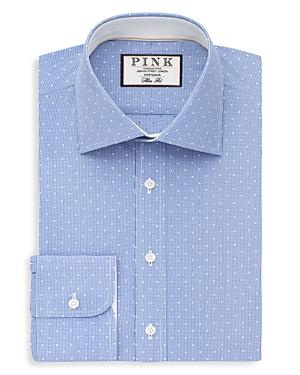Thomas Pink Perkins Check Regular Fit Dress Shirt