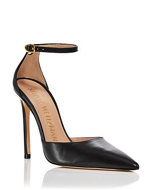 Stuart Weitzman Women's Stuart 100 Strap Pumps