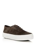 Vince Women's Copley Suede Lace Up Sneakers