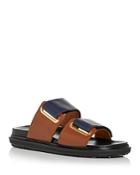 Marni Women's Fussbett Color Block Slide Sandals
