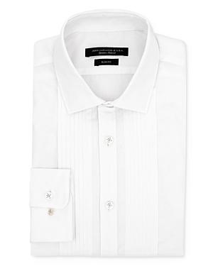 John Varvatos Star Usa Jacquard Formal Slim Fit Dress Shirt