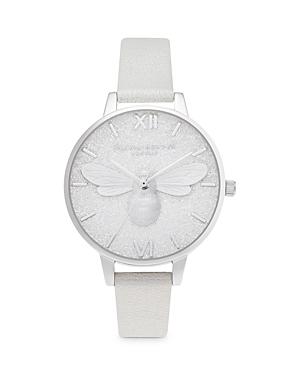 Olivia Burton Lucky Bee Strap Watch, 34mm