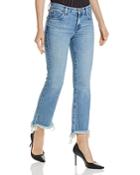 J Brand Selena Mid-rise Cropped Boot Jeans In Valley