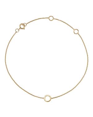 Mateo 14k Yellow Gold Mini Circle Chain Bracelet