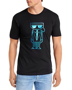 Karl Lagerfeld Paris Flat Head Karl Graphic Tee