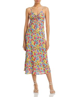 Faithfull The Brand Shayna Printed Midi Dress