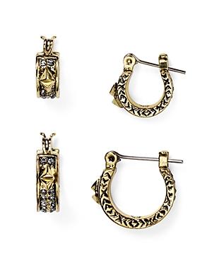 House Of Harlow 1960 Dakota Huggie Earrings, Set Of 2 Pairs