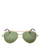 Givenchy Men's Brow Bar Aviator Sunglasses, 59mm