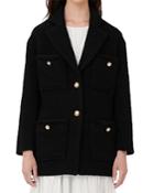 Maje Guiliana Tweed Coat