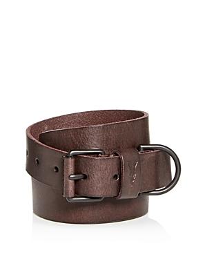 Allsaints Men's D-ring Leather Belt