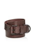 Allsaints Men's D-ring Leather Belt