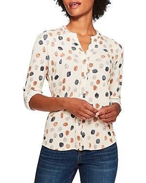 Nic+zoe Neutral Spot Top