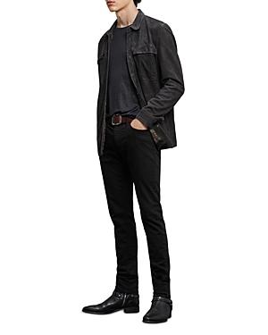John Varvatos Star Usa Walter Fatigue Goatskin Jacket