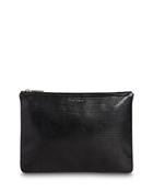 Ted Baker Lizardy Large Embossed Leather Clutch