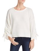 Kenneth Cole Cropped Boat-neck Sweater
