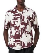 Allsaints Jardin Floral Print Relaxed Fit Camp Shirt