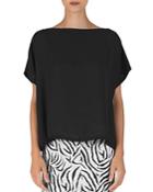 Atm Anthony Thomas Melillo Crepe Georgette Top