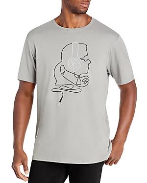 Karl Lagerfeld Paris Side Profile Graphic Tee