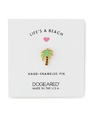 Dogeared Life's A Beach Palm Tree Pin