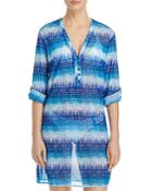 Profile By Gottex Pool Party Shirtdress Swim Cover-up