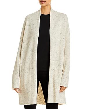Eileen Fisher Flecked Long Cardigan