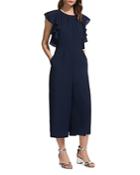 Whistles Zyta Frill Jumpsuit