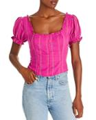 Free People Serotonin Corset Style Top