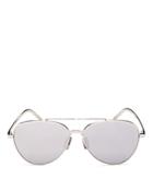 Givenchy Women's Brow Bar Aviator Sunglasses, 56mm