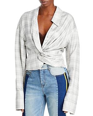 Hellessy Jazmin Draped Twisted Shirt