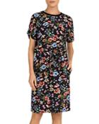 Gerard Darel Stacy Floral-print Sheath Dress