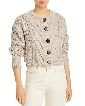 Free People Bonfire Cotton Cropped Cardigan