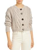 Free People Bonfire Cotton Cropped Cardigan