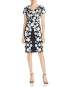 Karl Lagerfeld Paris Floral Print Sheath Dress