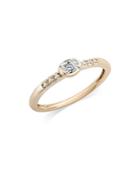 Bloomingdale's Diamond Stack Ring In 14k Yellow Gold, 0.20 Ct. T.w. - 100% Exclusive