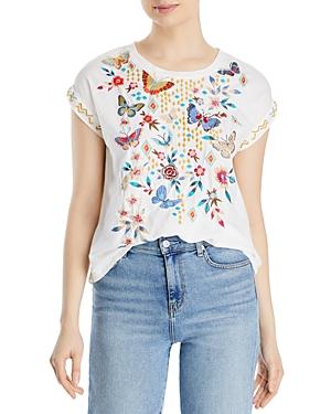 Johnny Was Mariposa Cotton Tee