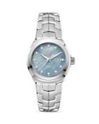 Tag Heuer Link Grey Mother-of-pearl Watch, 32mm